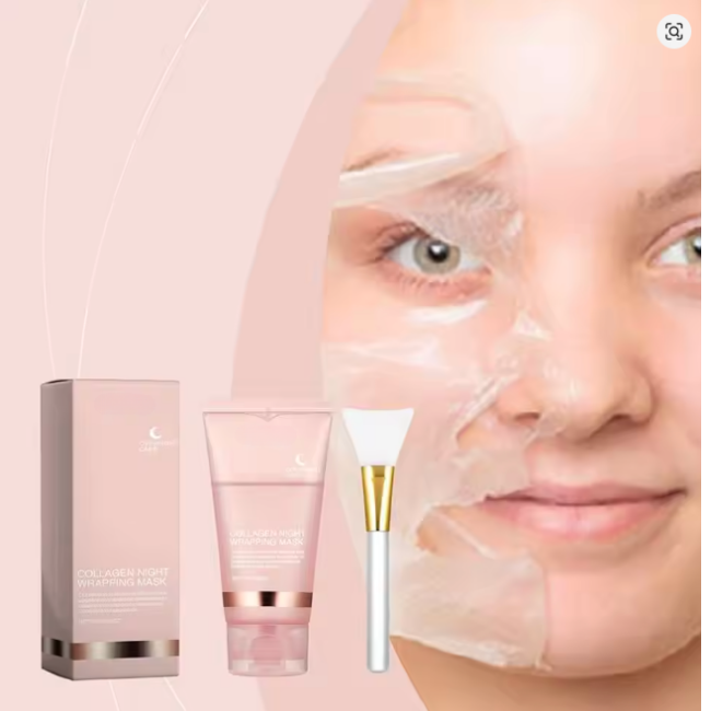 Maschera facciale al collagene